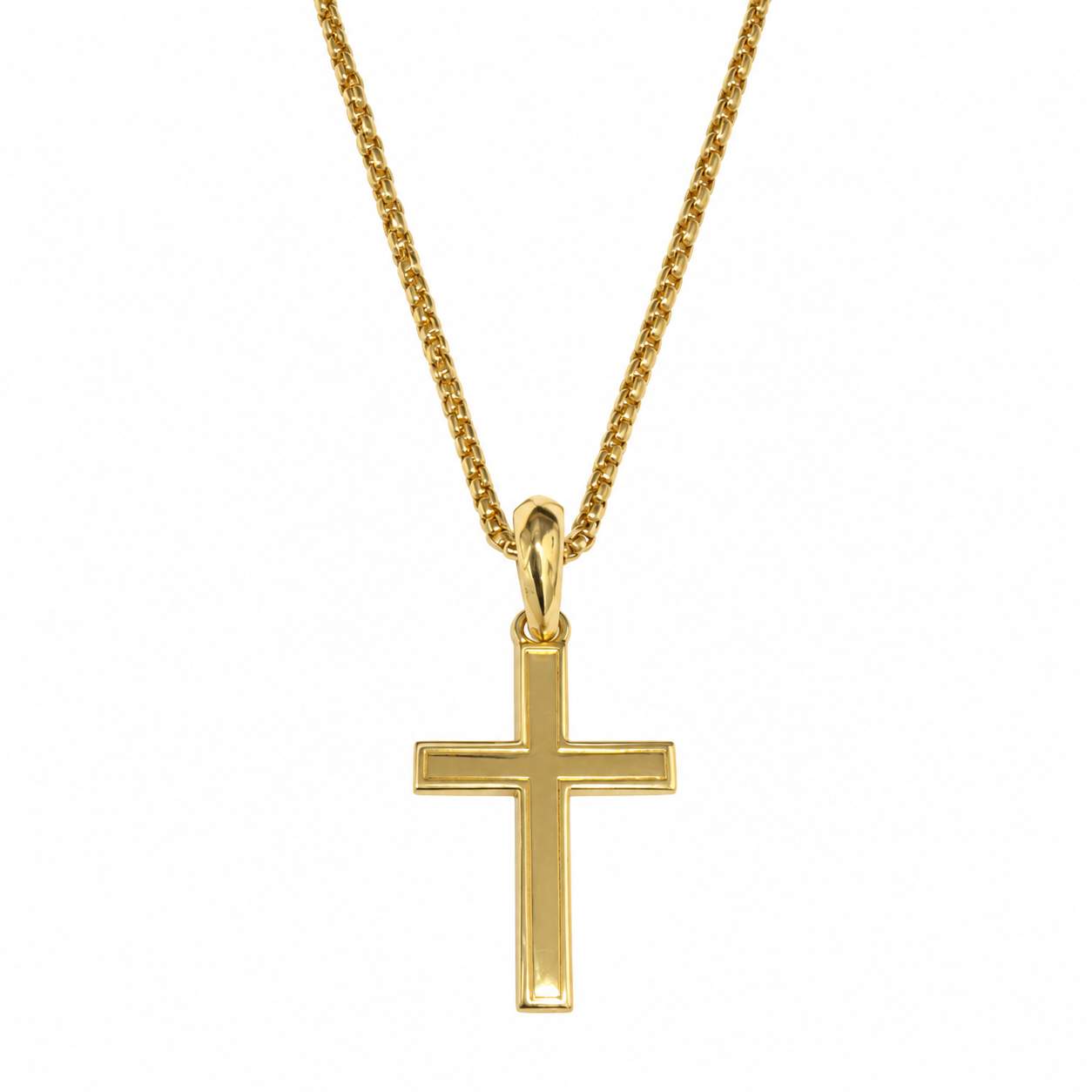 David Yurman Cross Pendant Necklace