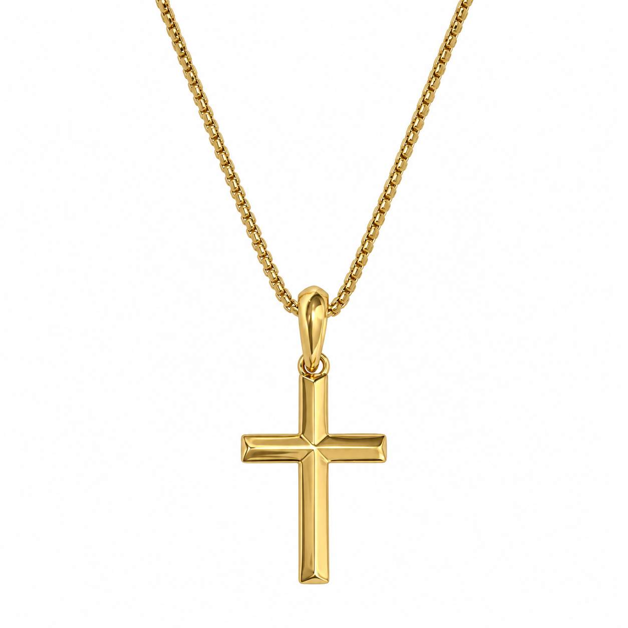 David Yurman Cross Pendant Necklace