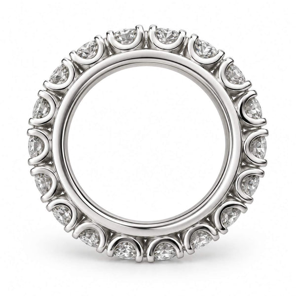 2.70 Carat Round Brilliant Cut Diamond Eternity Band