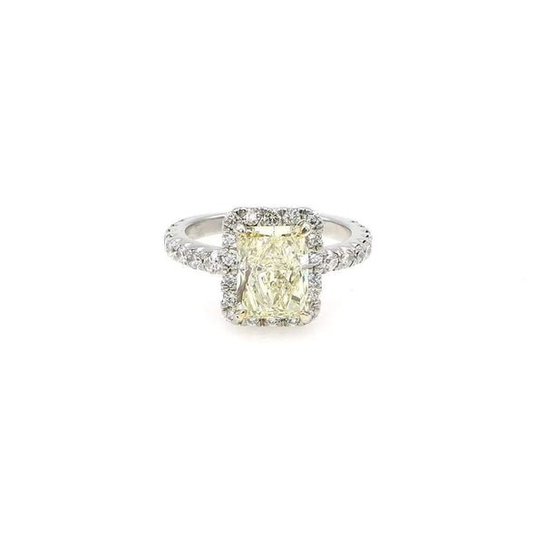 YELLOW DIAMOND ENGAGEMENT RING