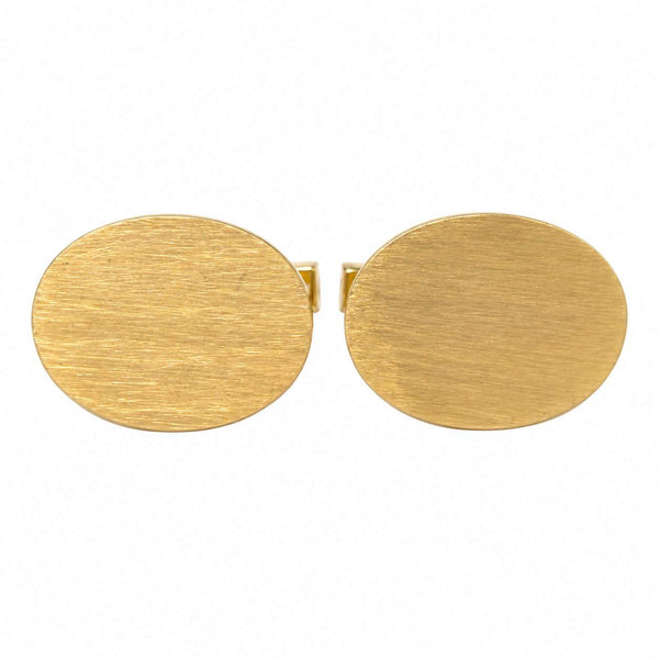 Tiffany & Co. Classic Oval Cufflinks