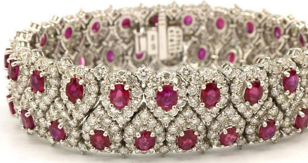 RUBY AND DIAMOND BRACELET