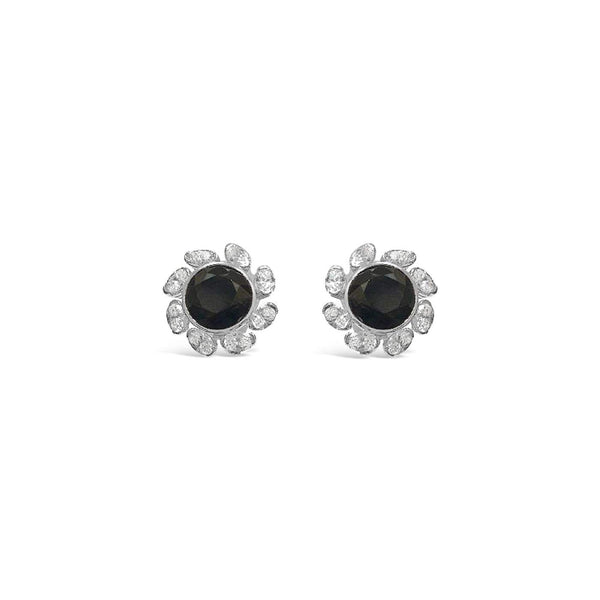 GORGEOUS BLACK DIAMOND EARRINGS