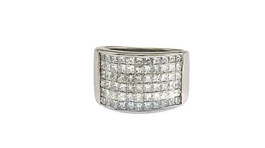 INVISIBLE SET DIAMOND BAND Provident Jewelery