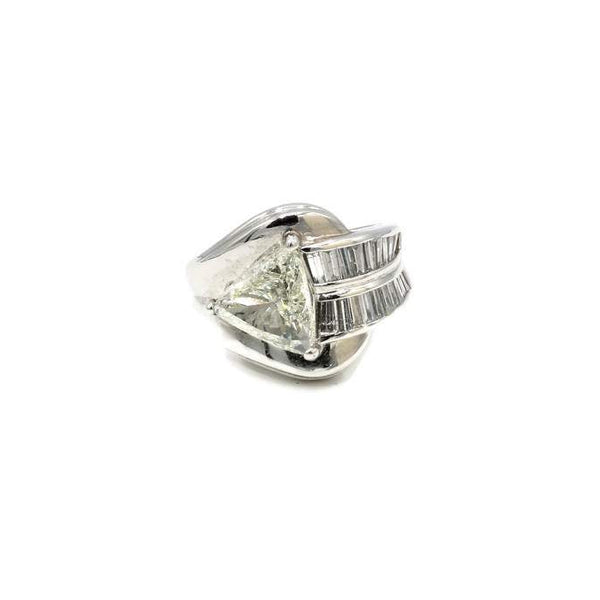 UNIQUE TRILLION DIAMOND RING Provident Jewelery