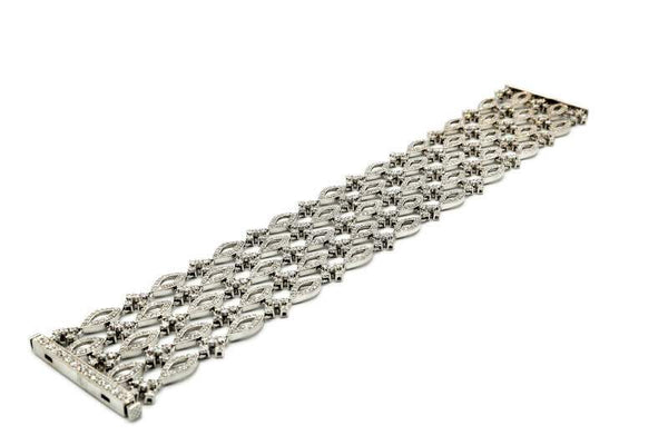WIDE DIAMOND FASHION BRACELET