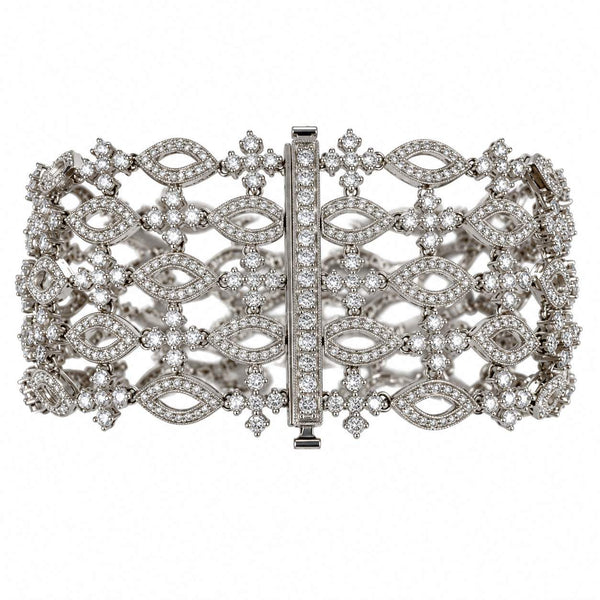 Diamond Openwork Bracelet