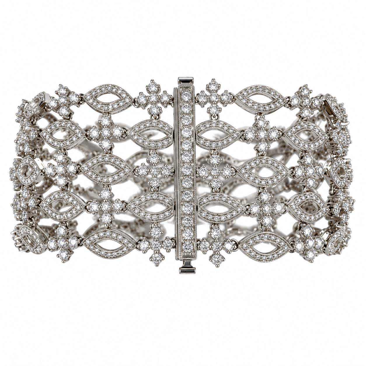 Diamond Openwork Bracelet