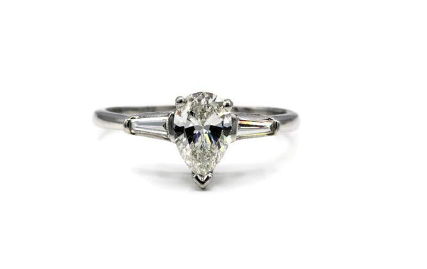 PEAR DIAMOND ENGAGEMENT RING
