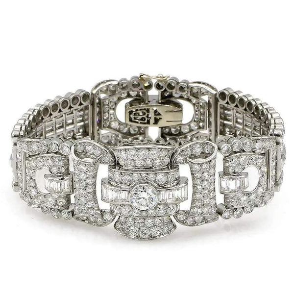 GLAMOROUS RETRO DIAMOND BRACELET