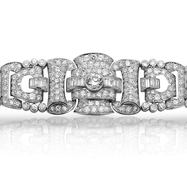 GLAMOROUS RETRO DIAMOND BRACELET