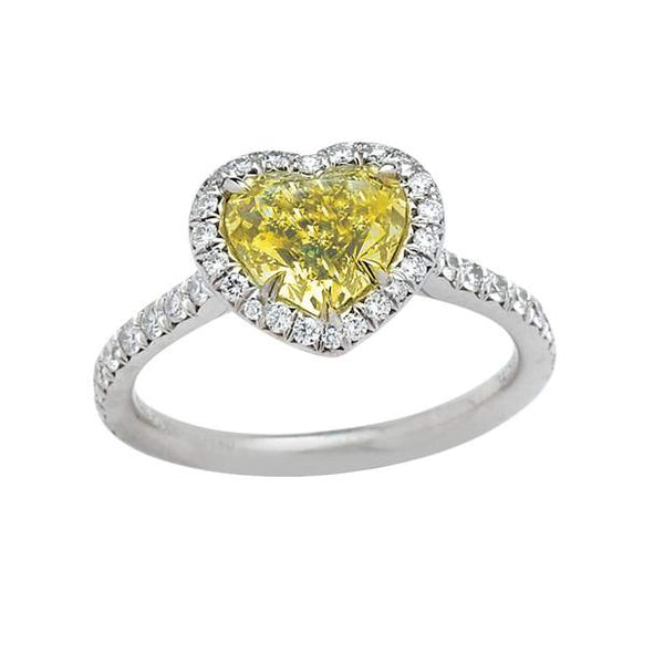 TIFFANY & CO HEART SOLESTE ENGAGEMENT RING Provident Jewelery