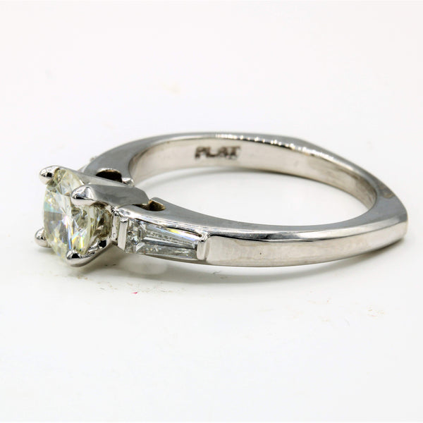 ROUND DIAMOND SCOTT KAY ENGAGEMENT RING