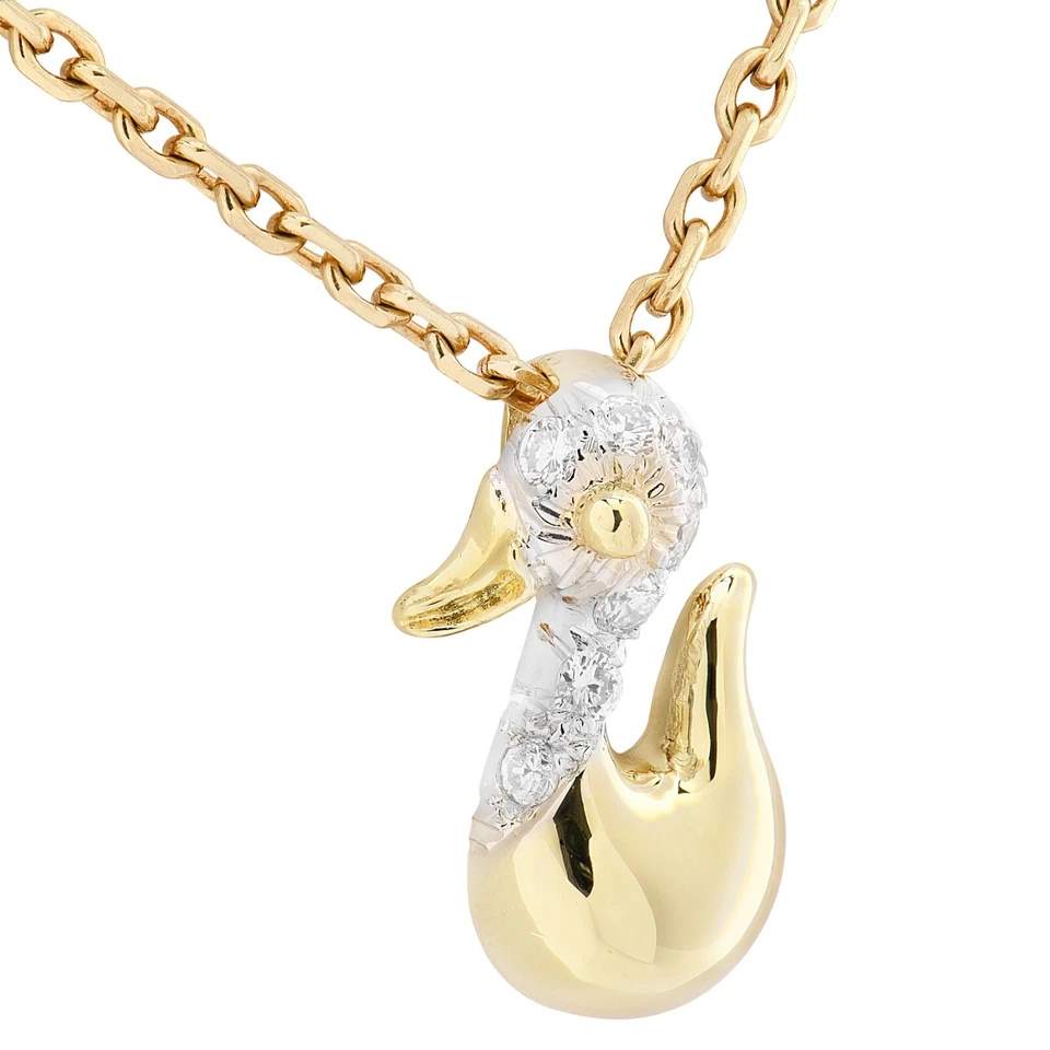 HENRY DUNAY DIAMOND DUCK PENDANT Provident Jewelery