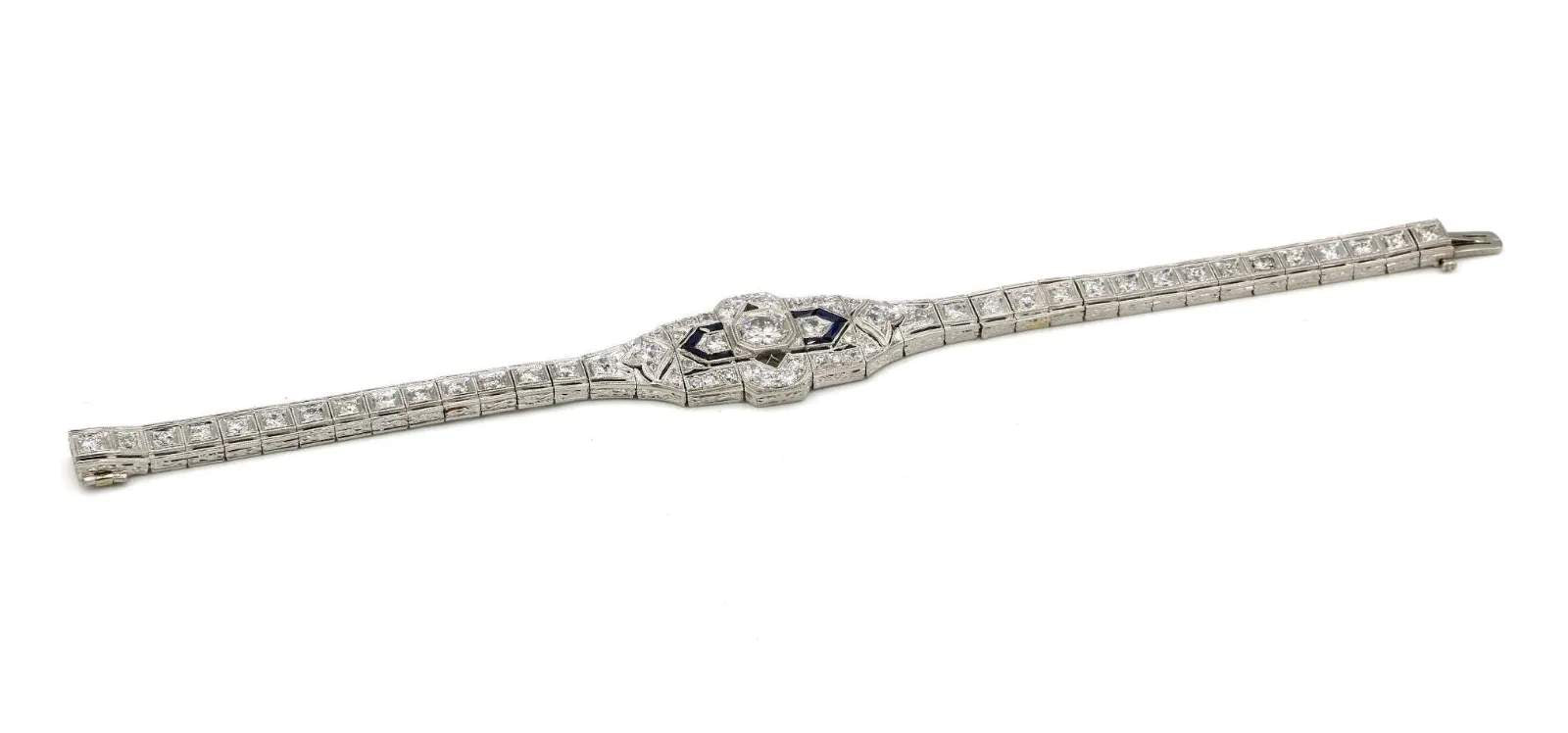 DIAMOND DECO VINTAGE BRACELET