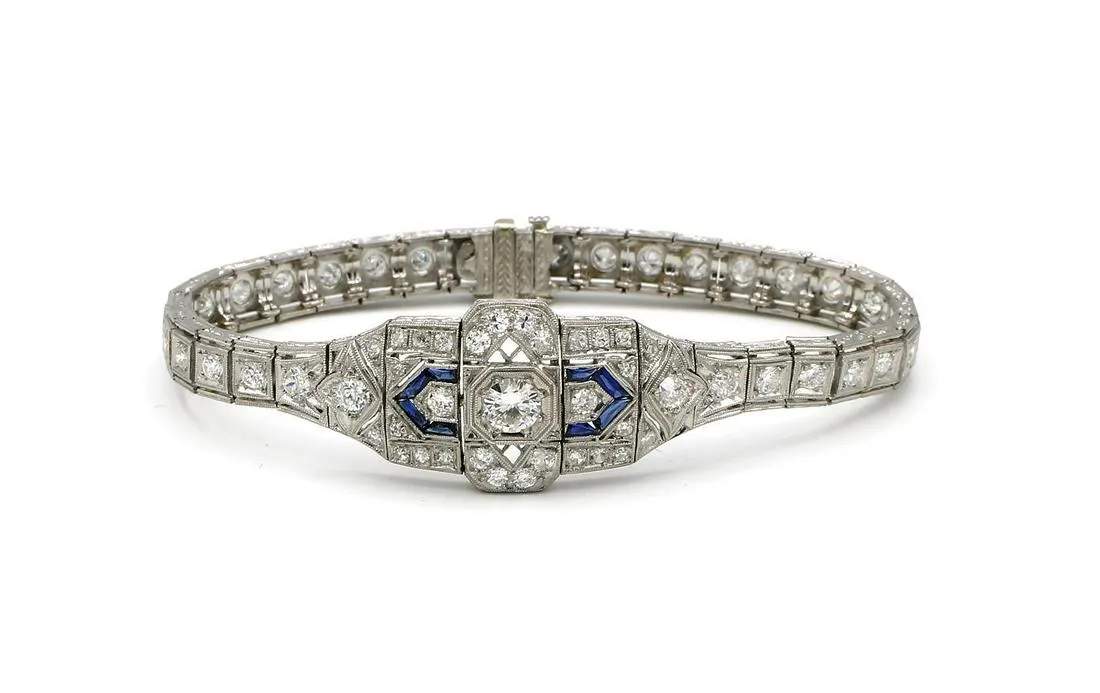 DIAMOND DECO VINTAGE BRACELET