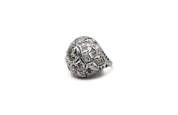 DECO YELLOW DIAMOND RING