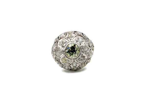 DECO YELLOW DIAMOND RING
