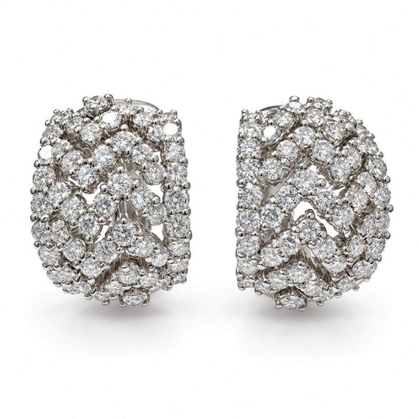 5.50 Carat Diamond Earrings