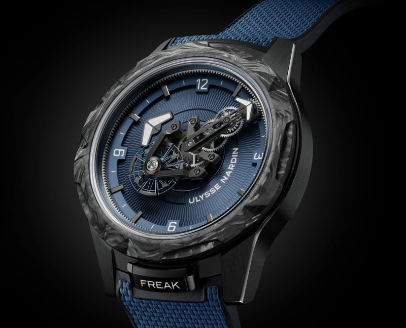 Front View image of Ulysse Nardin Blue, Freak Collection watch