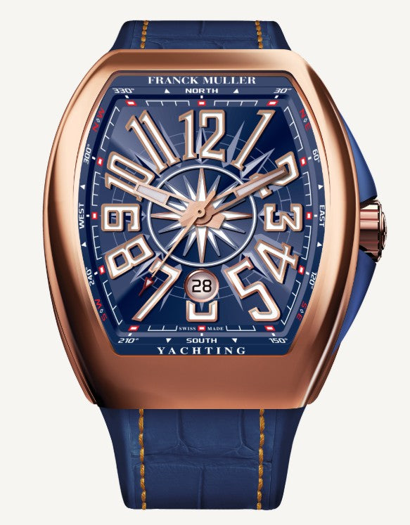 Product Image- Vanguard Blue Yachting watch from Franck Muller Yachting Collection