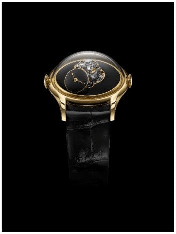 Product Image- Legacy Machine FlyingT Onyx watch by MB&F