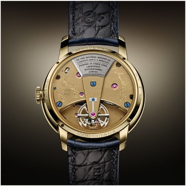 Back View- Arnold & Son Constant Force Tourbillon 11 Watch