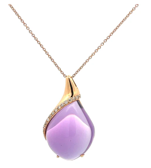 Fashion Amethyst Necklace