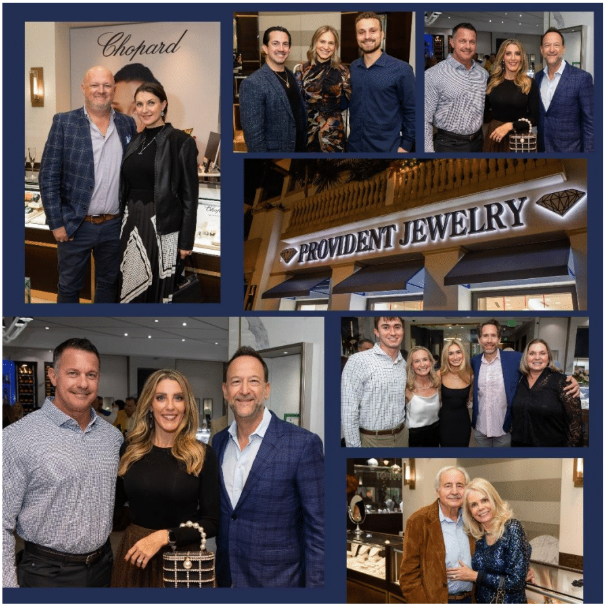 Collage 1 of photos from Provident Jewelry Naples- Holiday Party 2024